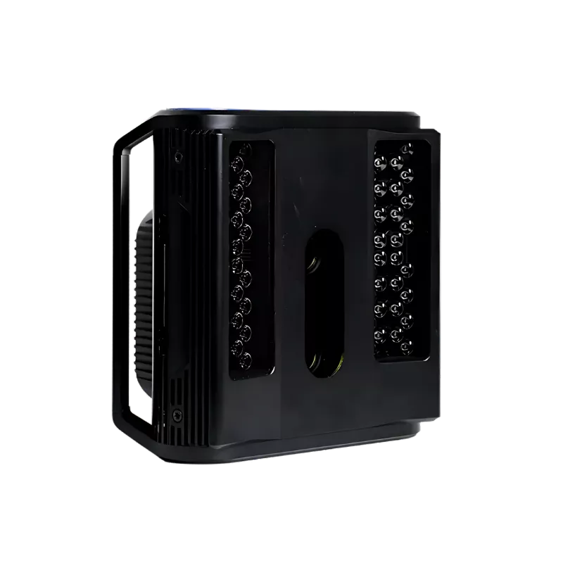 Extensomètre vidéo stéréoscopique UVX3D 110 Imetrum pour mesures de déformation 3D haute précision sur petites éprouvettes