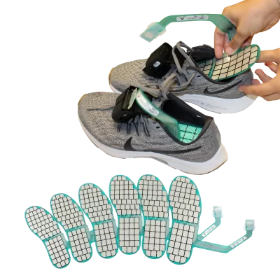 F-Scan 64 - Semelles connectés Bluetooth 64 points | Mescan