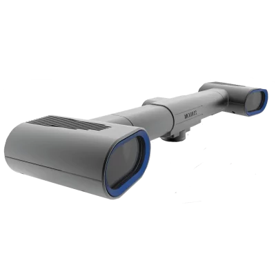 Imetrum Mobius 3000 extensomètre vidéo 3D, volume 2x2x2m, technologie DIC temps réel et post-traitement Video Gauge
