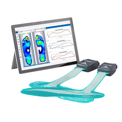 Semelles de mesure à haute résolution F-Scan GO de Tekscan, mesure des pressions plantaires dans les chaussures