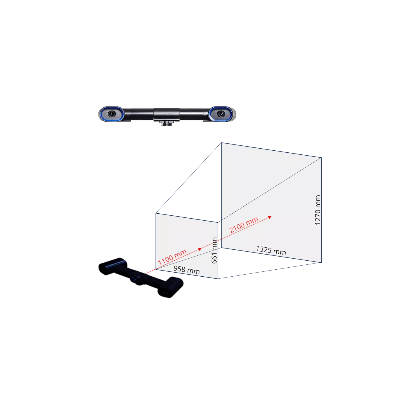 Mobius 1000-12 Systèmes d'analyse DIC & Cinématique 2D / 3D Flexi, Axiom et Mobius
