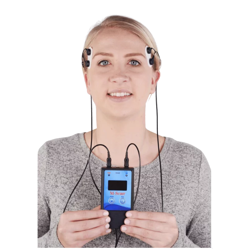 emg facial bioresearch M-Scan, moyen extrêmement simple, rapide et précis, évaluation de l'efficacité des gouttières dentaires