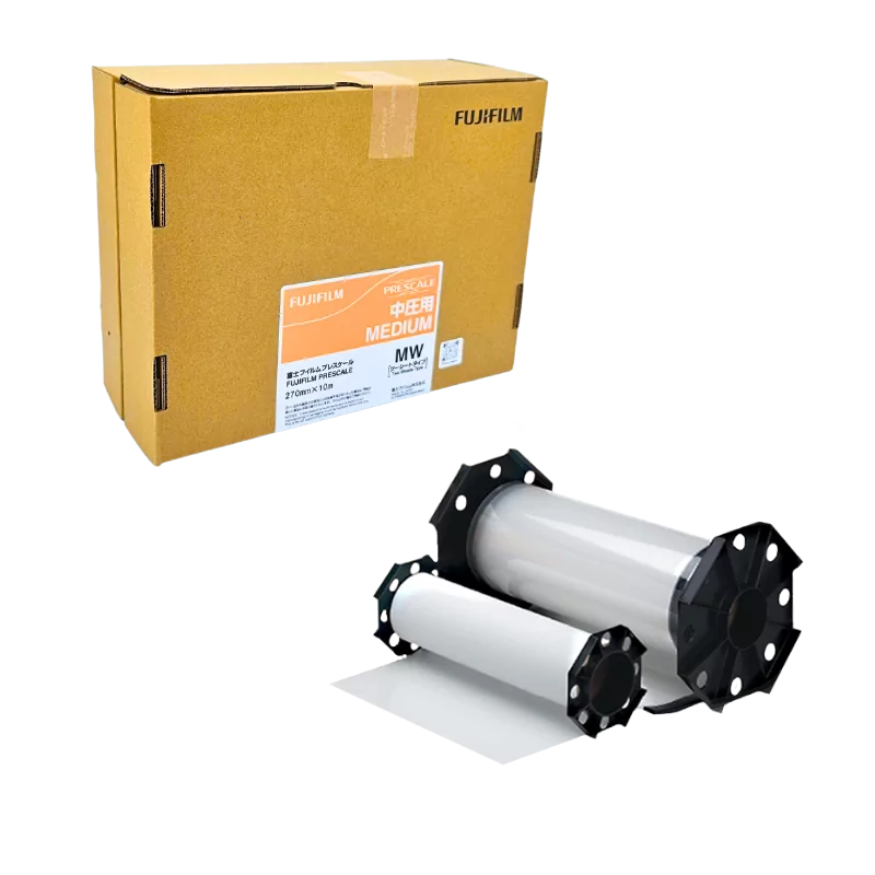 Fujifilm Prescale MW "Medium Pressure", mesure de pression en couleur de 10 à 50 MPa, compatible Prescale Mobile
