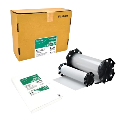Fujifilm Prescale LLW "Medium Pressure", mesure de pression en couleur de 10 à 50 MPa, compatible Prescale Mobile