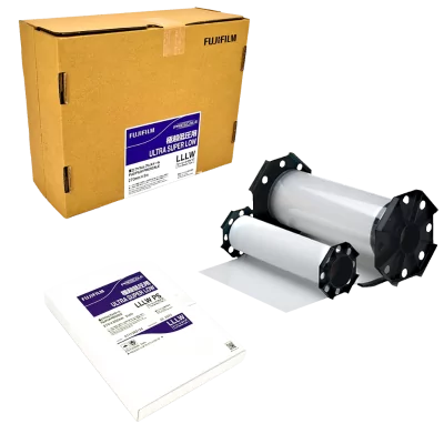 Fujifilm Prescale LLLW "Medium Pressure", mesure de pression en couleur de 10 à 50 MPa, compatible Prescale Mobile