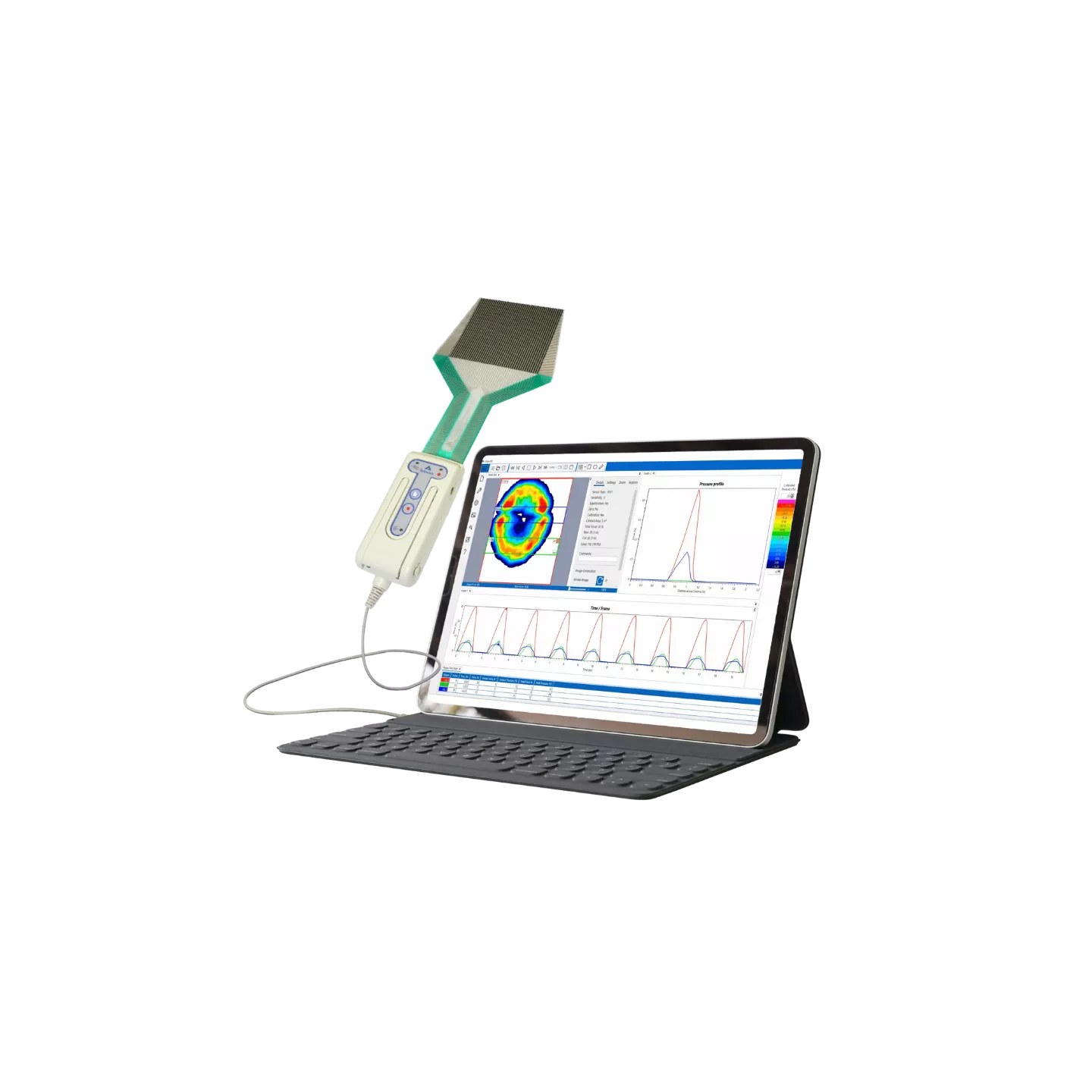 Système de cartographie de pression Tekscan I-Scan Evolution avec électronique USB