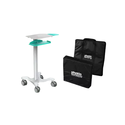 Chariot médical, mousse, sac de transport pour plateforme de pression physio sensing, distribution sensing future France Mescan