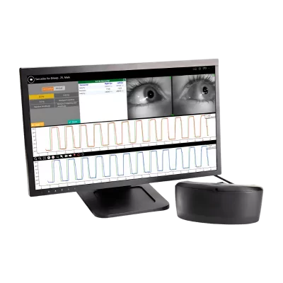 vidéo oculographie VOG, nystagmographie VNG physio sensing, distribution sensing future France Mescan