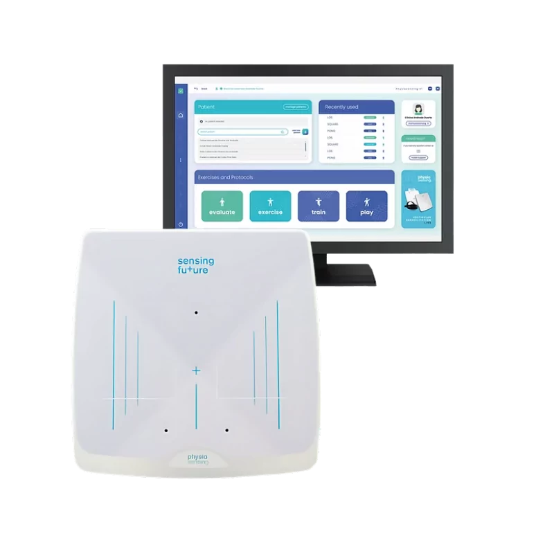 Solution physio sensing vertigo à plateforme stabilométrique haute précision, distribution sensing future France Mescan