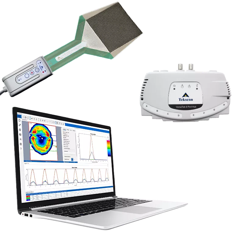Électronique haute vitesse Versatek pour capteurs de pression Tekscan I-Scan