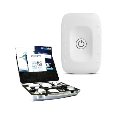 kit biosignalsplux researcher, mesures physiologiques, 8 capteurs bluetooth et mémoire, distribution Mescan
