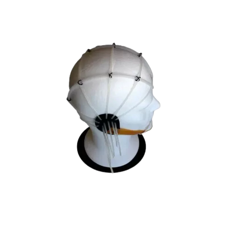Casque en silicone ajustable pour EEG