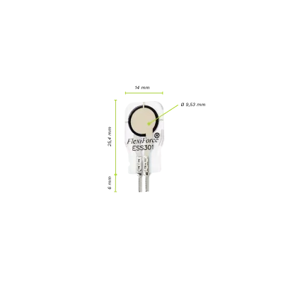 Capteur de force piézorésistif FSR OEM +80°C - 90 %Hr Tekscan - FlexiForce™ ESS301