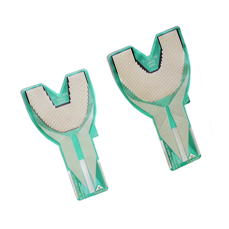 Capteurs de forces et chronologie des contacts d'occlusion dentaire Tekscan T-Scan Novus