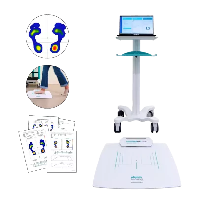 Plateforme baropodométrique physio sensing podo, distribution sensing future France Mescan