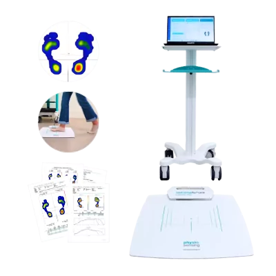 Plateforme baropodométrique physio sensing podo, distribution sensing future France Mescan