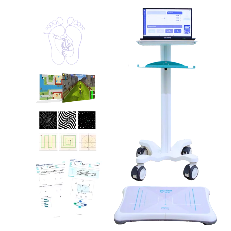 Plateforme de stabilométrie physio sensing basic, distribution sensing future France Mescan