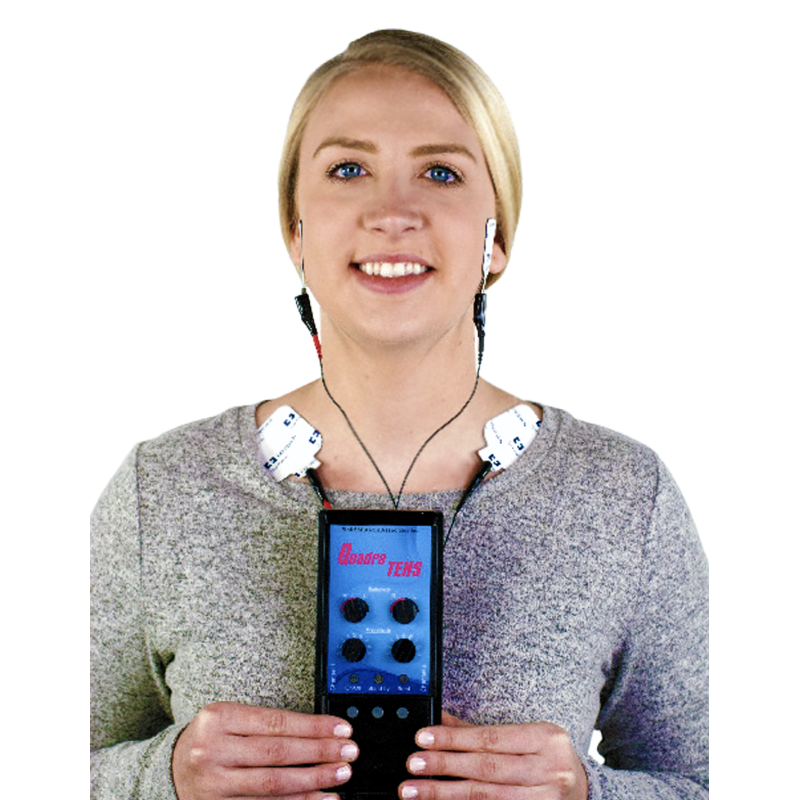 QuadraTENS™ - Stimulateur TENS pour le visage et le cou | BioRESEARCH | Mescan