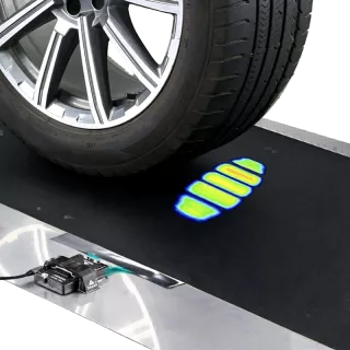 Système très haute vitesse pour profil de contact de pneu Tekscan High Speed TireScan