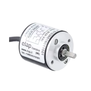 Elap E30 E31, codeur incrémental ABS Ø 30 mm à bride, arbre creux, ...