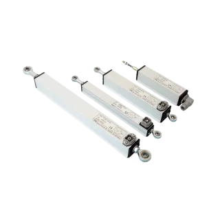 Elap PL et PN, potentiomètres 5 KOhm, boitier alu 31 x 31 mm, course 50 à 950 mm, IP65