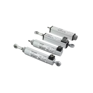 Elap PR, PM et PT, potentiomètres 5 KOhm, boitier alu 21 x 21 mm ou ∅26mm, course 25 à 150 mm, IP64 / IP65