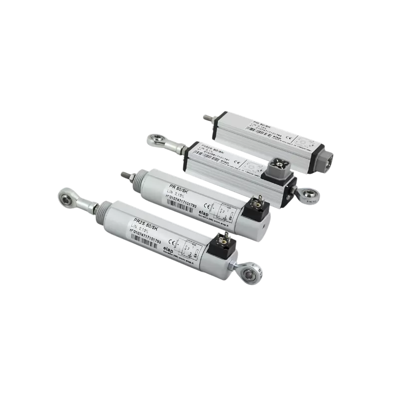 Elap PR, PM et PT, potentiomètres 5 KOhm, boitier alu 21 x 21 mm ou ∅26mm, course 25 à 150 mm, IP64 / IP65