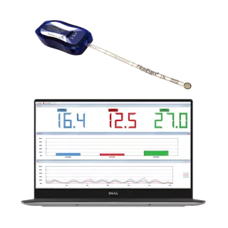 Transmetteur sans fil WiFi du systeme WELF Tekscan avec capteur FlexiForce A201