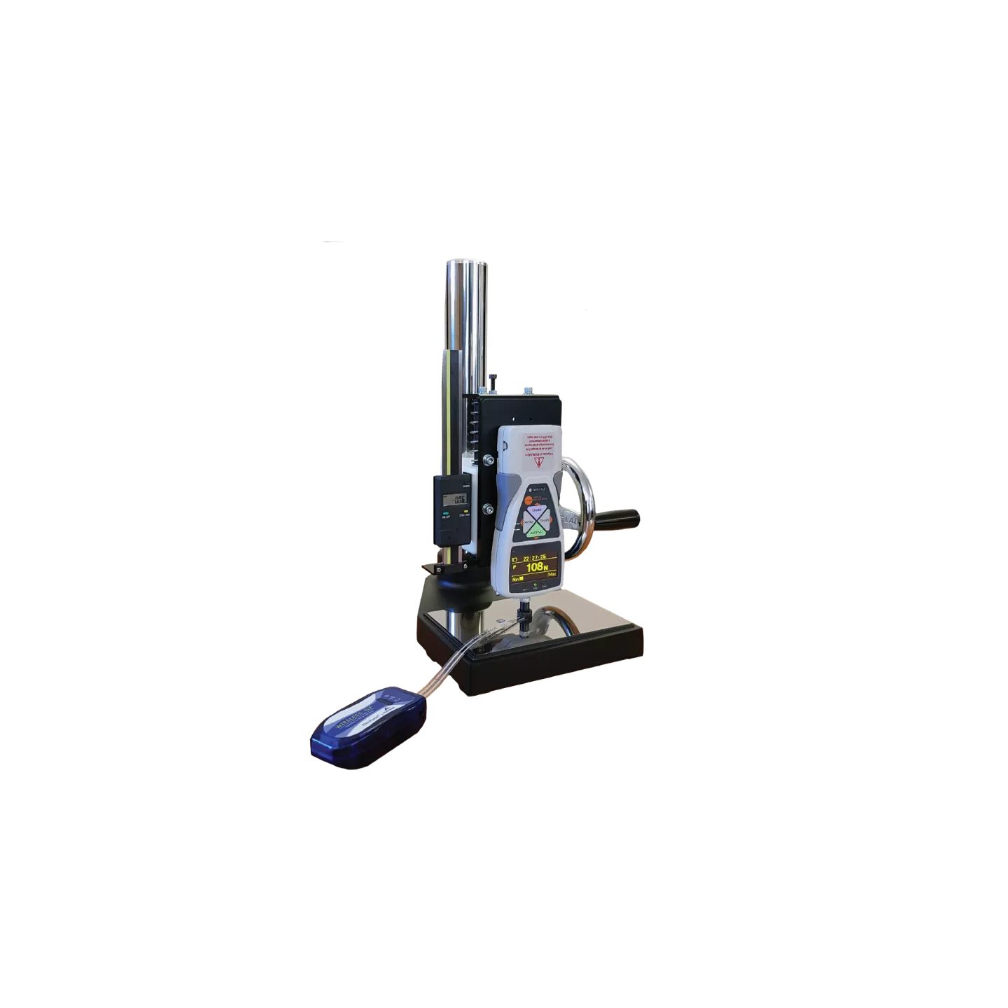 Banc d essai vertical SVH-1000N equipe du dynamometre numerique ZTS pour test de traction compression et étalonnage FlexiForce