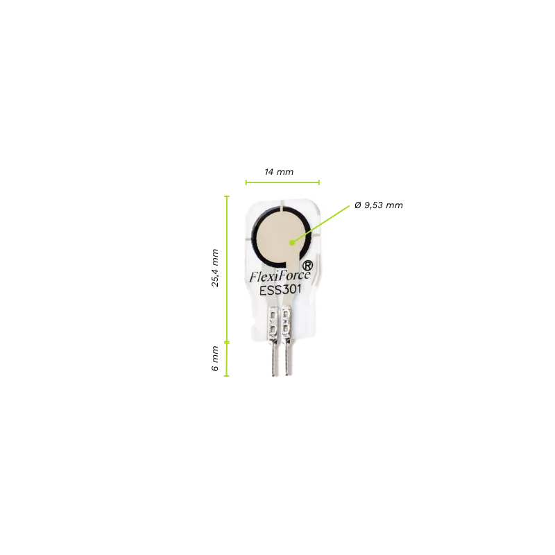 Capteur miniature de force haute stabilite environnementale Tekscan FlexiForce ESS301