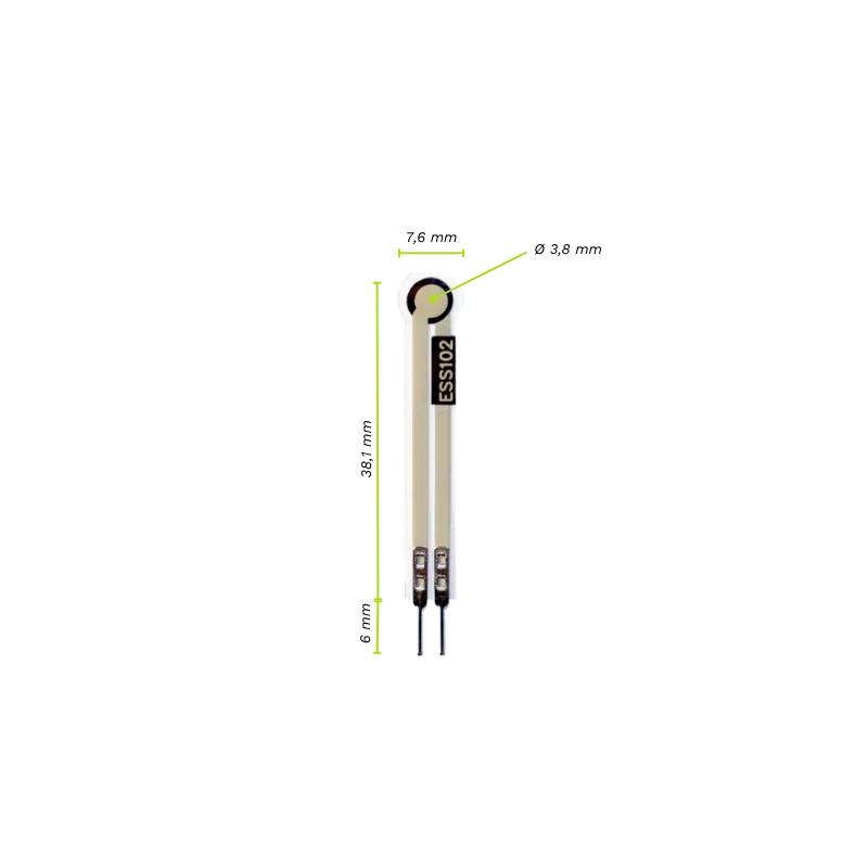 Capteur resistant a l humidite et a la chaleur Tekscan FlexiForce ESS102