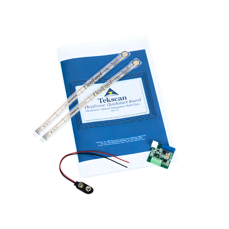 Carte electronique FlexiForce Quickstart Board pour amplification et test de capteur de force FlexiForce