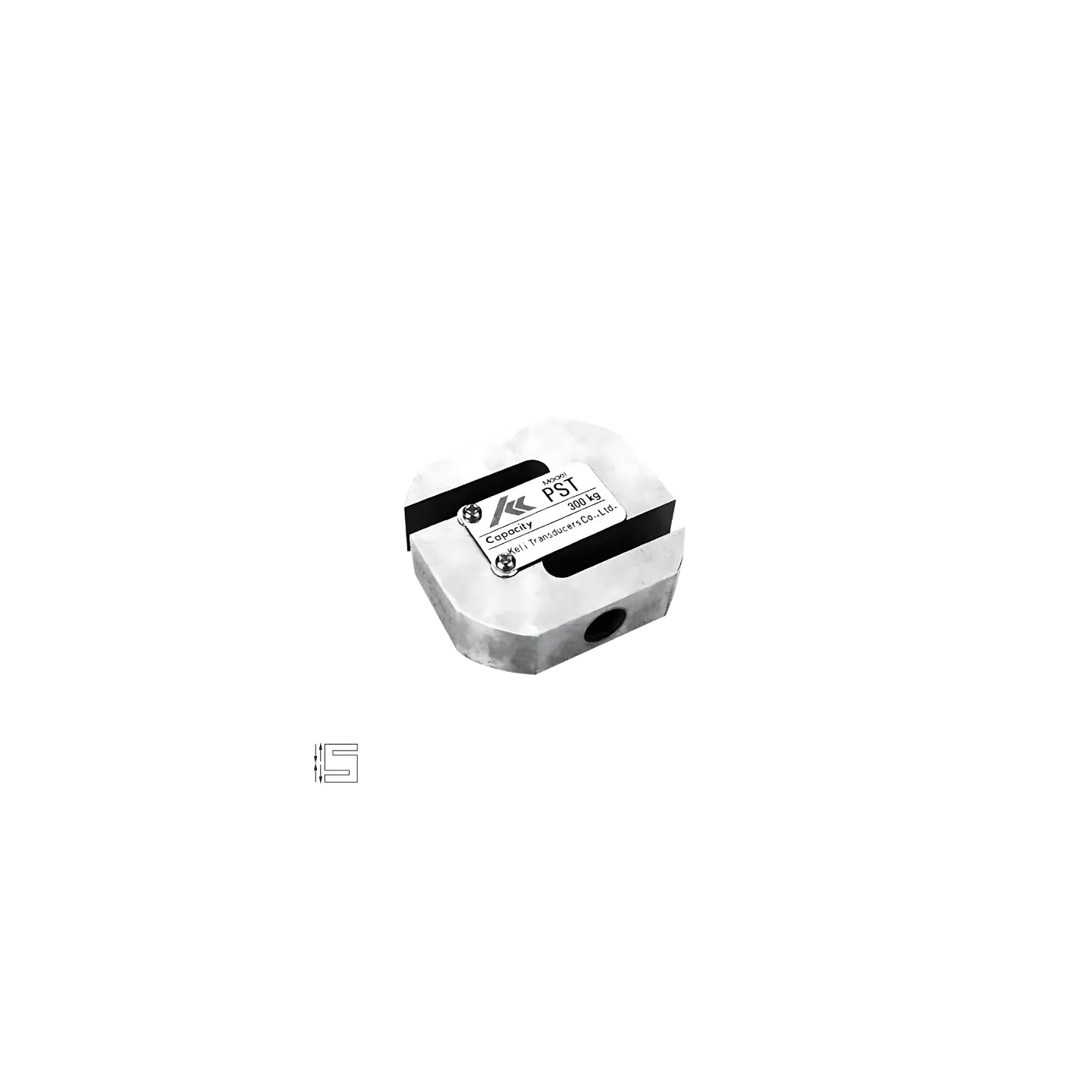 Capteur de force de traction et compression en S modele PST en alliage d acier
