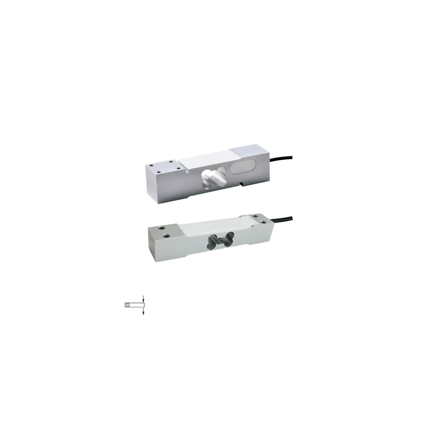 Capteur de pesage monopoint en aluminium modele AMI pour balance industrielle