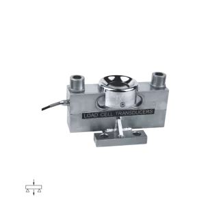 Capteur de force a double cisaillement modele QS pour pont bascule camions