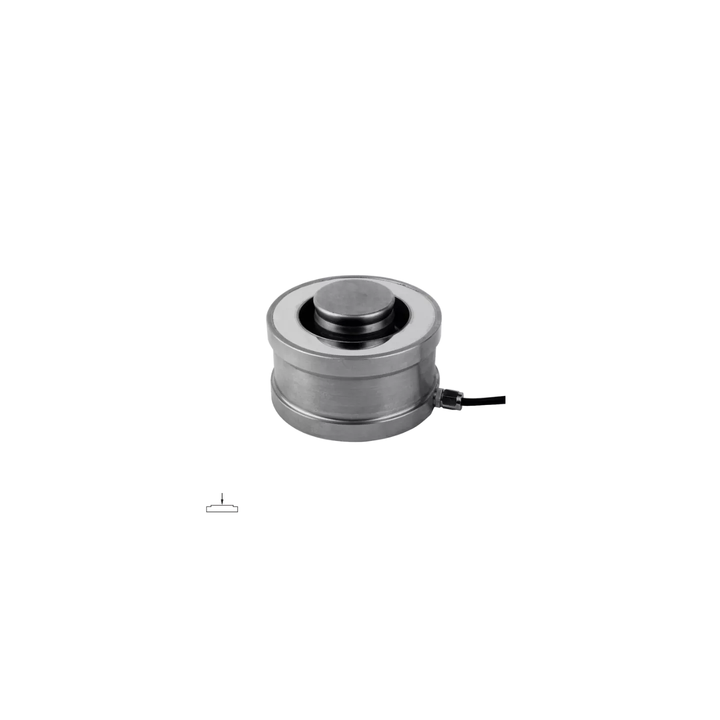 Capteur de compression de type colonne en acier inoxydable modele NHS