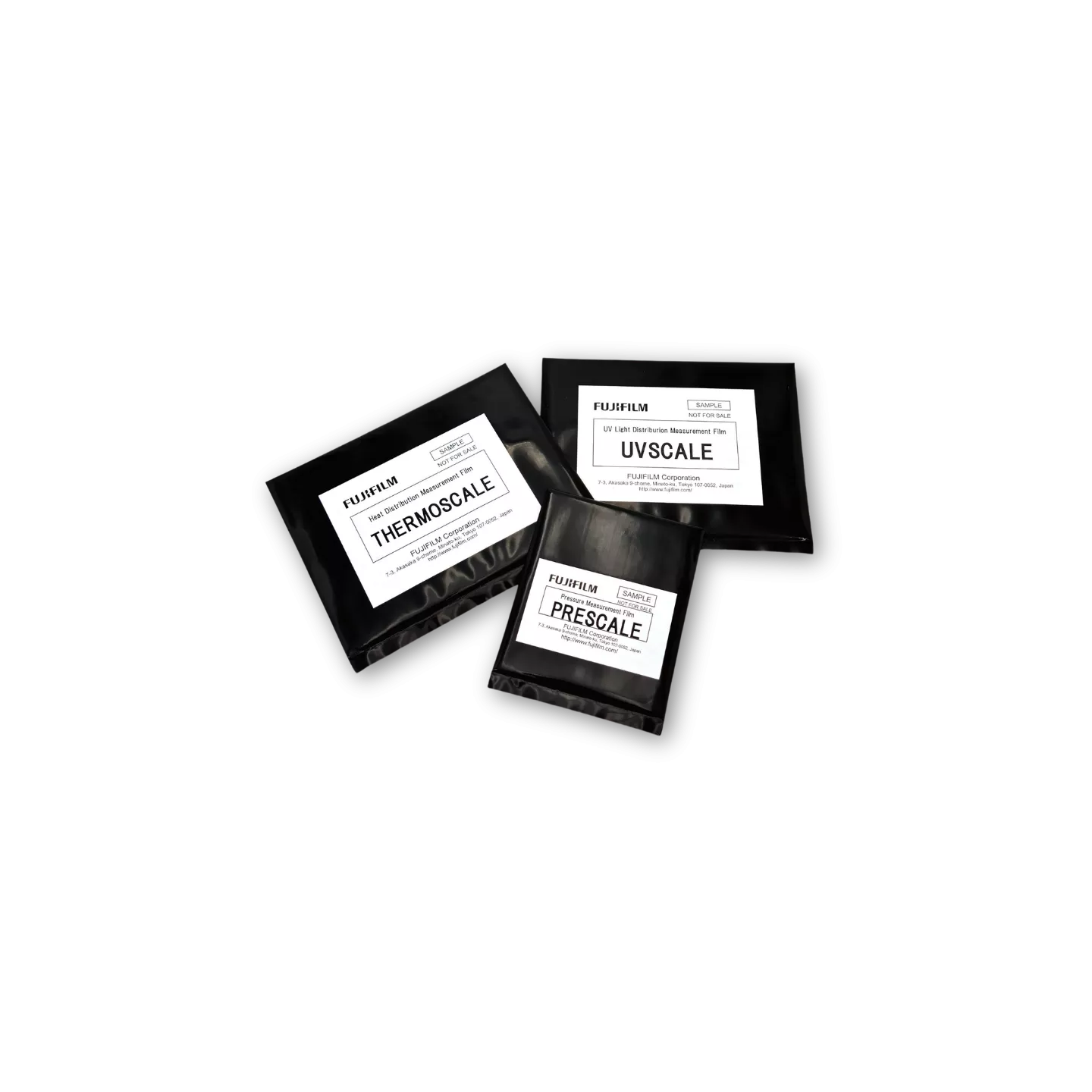 Echantillons Fujifilm Films de mesure : pression, température, UV