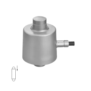 Capteur de force en compression de type colonne avec goupille anti rotation modele CLC