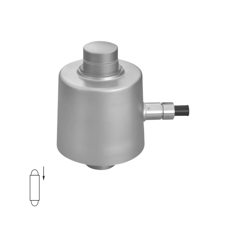 Capteur de force en compression de type colonne avec goupille anti rotation modele CLC