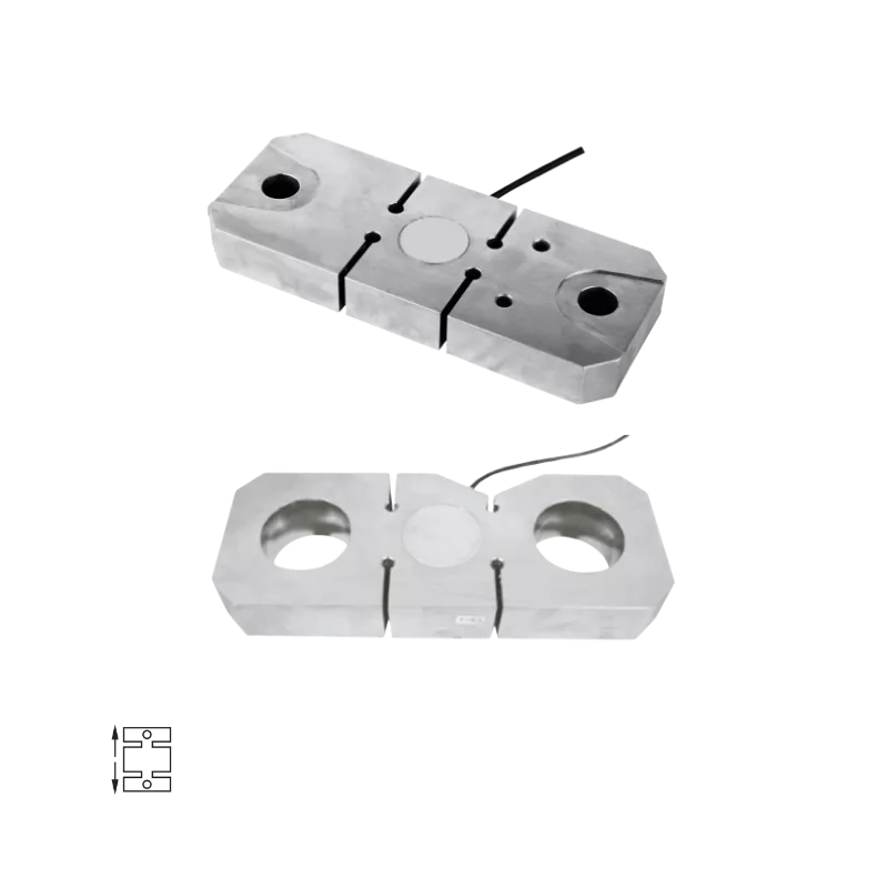 Capteur de force a double cisaillement haute capacite avec appuis spheriques modele BHS