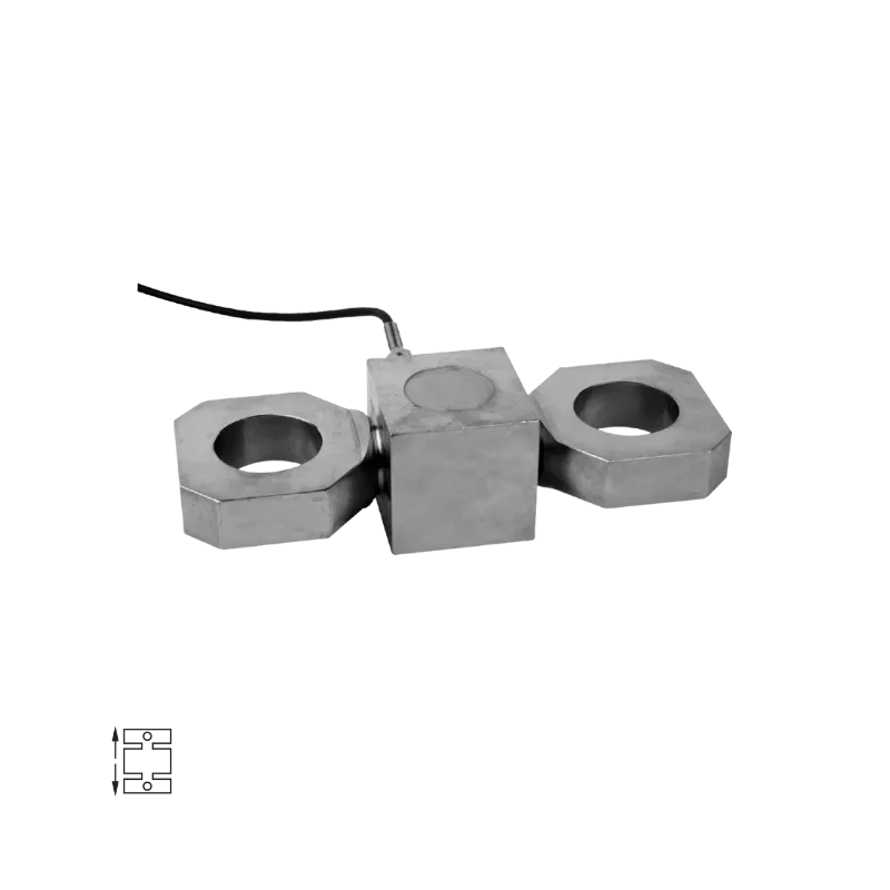 Capteur de force de traction de type maillon pour pesee suspendue modele NB