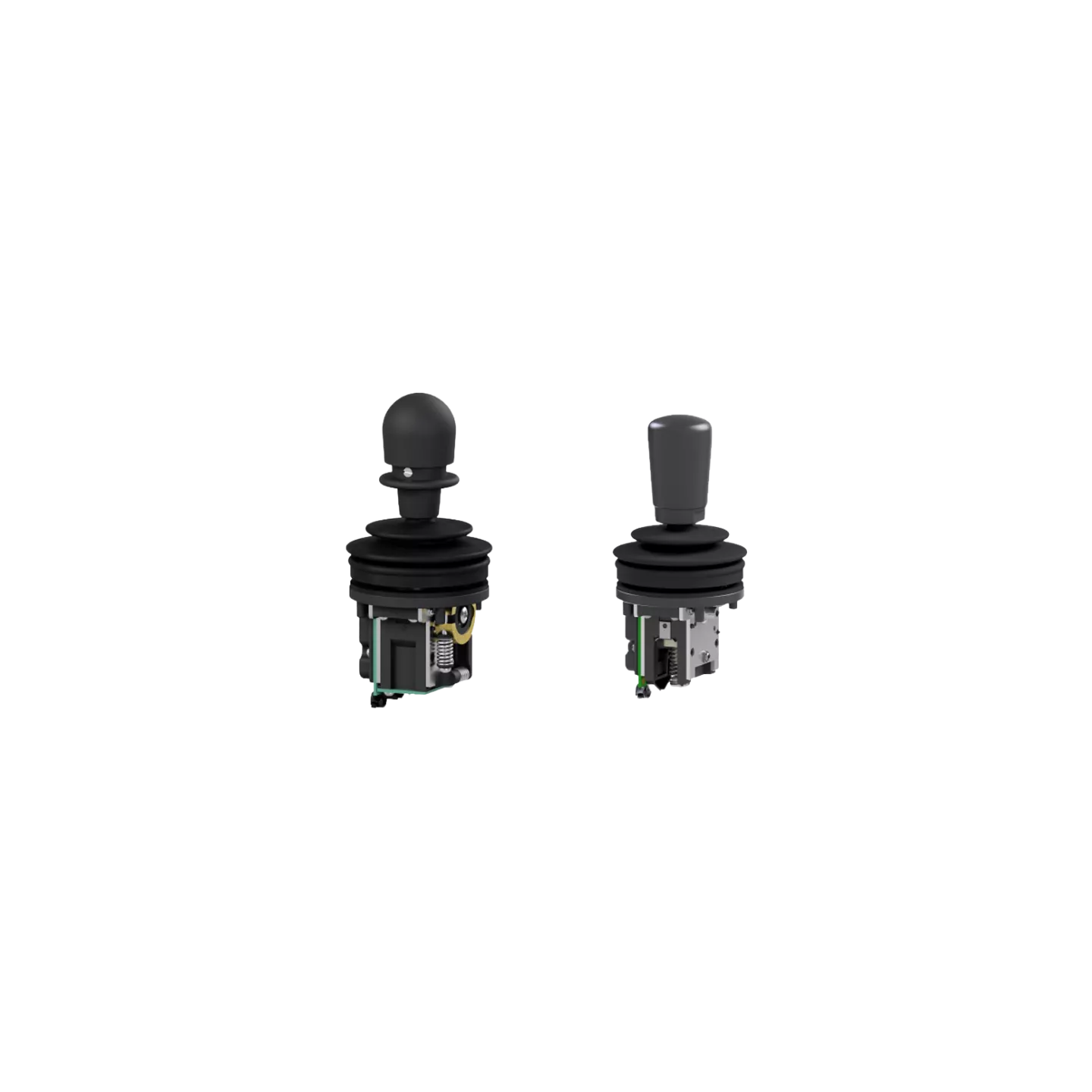 Joystick industriel ultra robuste avec boutons sur la poignée serie SK216