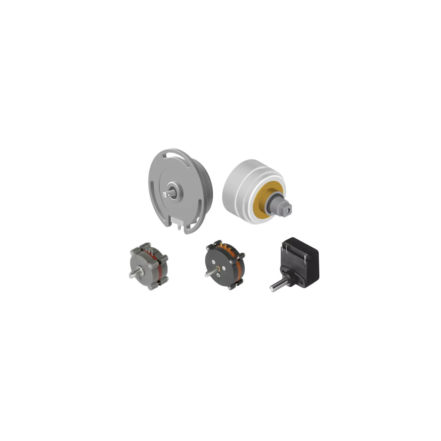 Potentiometre rotatif industriel de haute precision series DP et WP