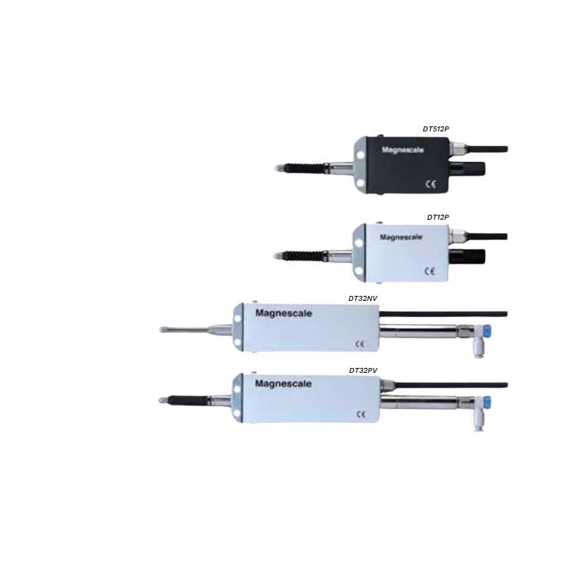 Palpeurs numériques compacts Magnescale Digital Gauge DT12 DT512, DT32, course 12 ou 32 mm, rés. 1 ou 5 µm