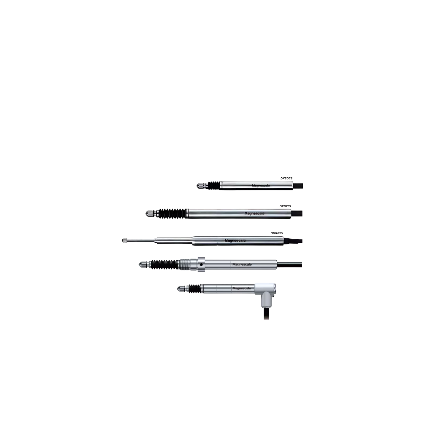 DK805S, DK812S, DK830S, palpeurs numériques magnétiques haute précision incrémentale Magnescale Digital Gauge