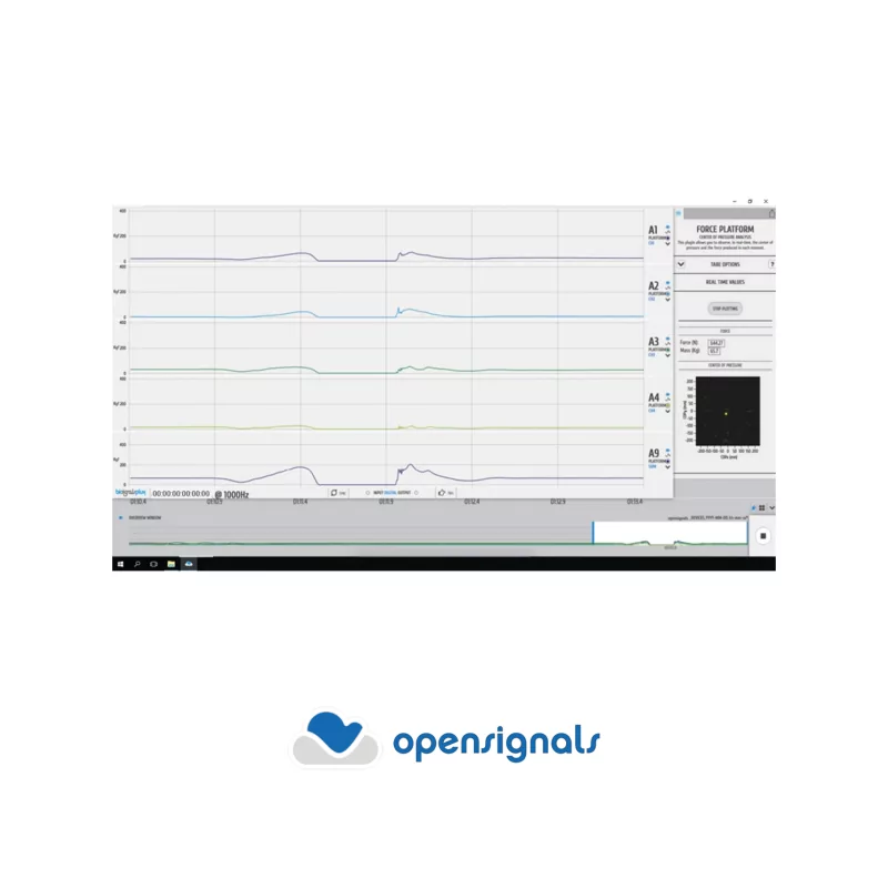 Plateforme de force pour OpenSignals (r)evolution | Biosignalsplux | Mescan