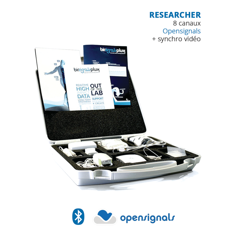 kit Biosignals Researcher | Biosignalsplux | Mescan