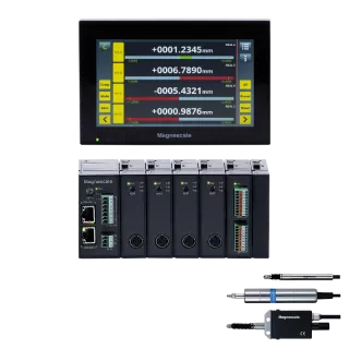 Magnescale LT80 MG80 LZ80 système d'acquisition Ethernet, jusqu'à 16 palpeurs numériques DK, DK800S et DT