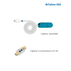 Capteur d'électroencéphalographie (EEG) BITalino