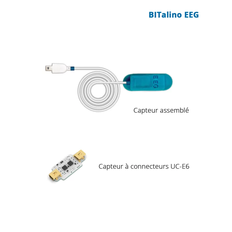 Capteur d'électroencéphalographie (EEG) BITalino | BITtalino | Mescan